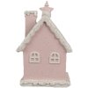 Clayre & Eef 6PR4199 Decoratiehuisje met LED 10x8x15 cm
