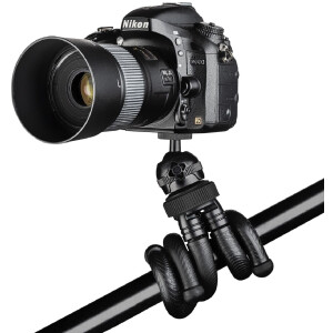 Mantona Gibbo Flex mini statief 30cm met balhoofd voor cameras en smartphones