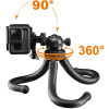 Mantona Gibbo Flex mini statief 30cm met balhoofd voor cameras en smartphones