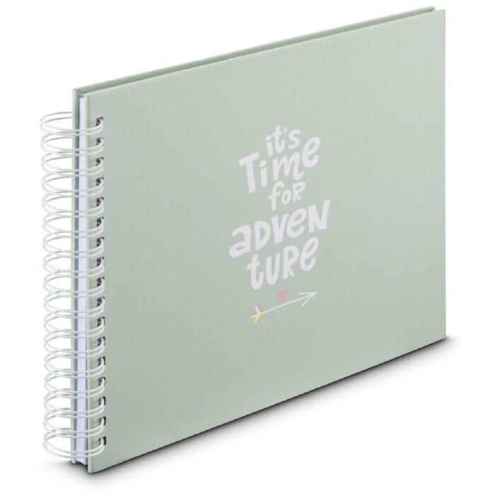 Hama Spiraalalbum Goede Dingen Avontuur 28x24 cm 50 witte paginas
