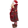Clayre & Eef 65627 Decoratie Kerstman 27x13x50 cm