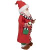 Clayre & Eef 65630 Decoratie Kerstman 15x9x28 cm