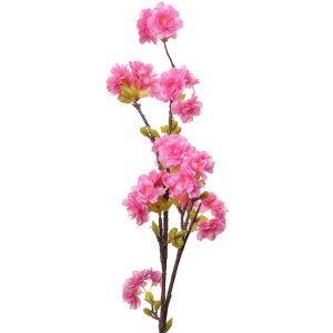 Clayre & Eef 5PL0095 Decoratieve Tak met Bloemen Roze...