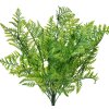 Clayre & Eef 6PL0298 Decoratieve Tak Perzische Varen Groen 14x6x56 cm