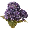 Clayre & Eef 6PL0304 Kunstbloem Hortensia paars groen 18x16x44 cm