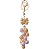 Juleeze JZKC0153 Sleutelhanger geel 6x2x9 cm