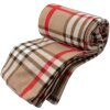 Clayre & Eef KT060.151 Ruit Beige Rood 180x200 cm Polyester