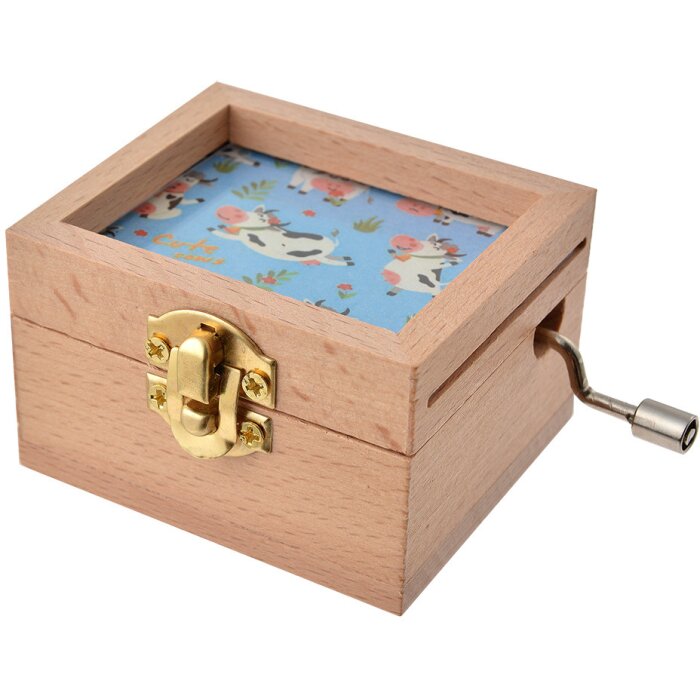 Clayre & Eef 65654 Muziekdoos 9x6x4 cm