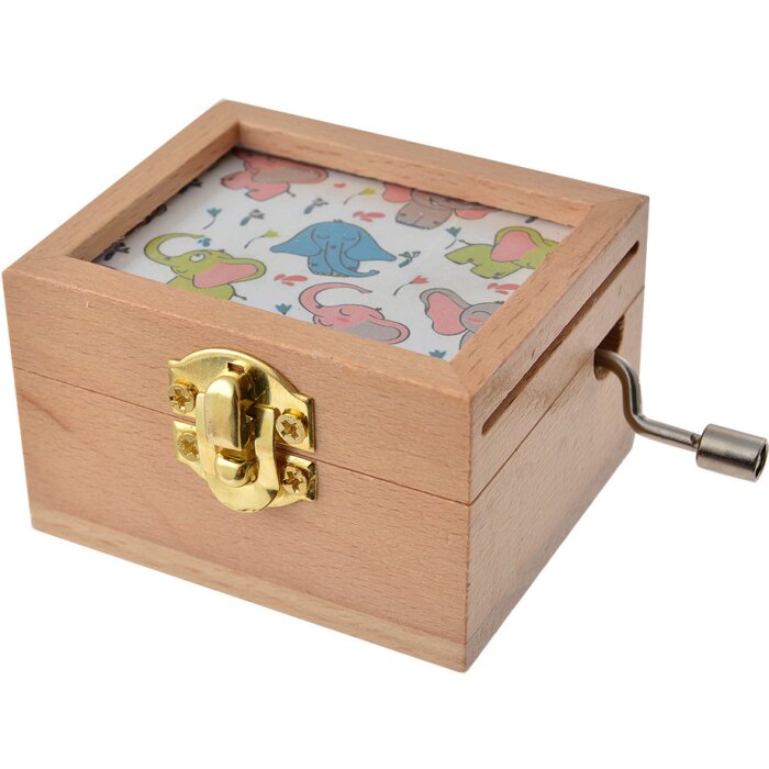 Clayre & Eef 65655 Muziekdoos 9x6x4 cm