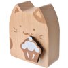 Clayre & Eef 65662 Muziekdoos 7x4x8 cm Kat