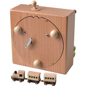 Clayre & Eef 65664 Muziekdoos 11x12x14 cm Kasteel