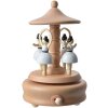 Clayre & Eef 65667 Muziekdoos Ø 11x17 cm Ballerinas