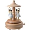 Clayre & Eef 65667 Muziekdoos Ø 11x17 cm Ballerinas