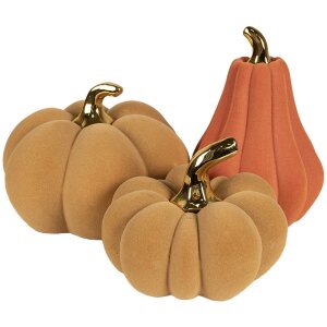 Clayre & Eef 65535 Decoratie Pompoen Ø 13x19 cm