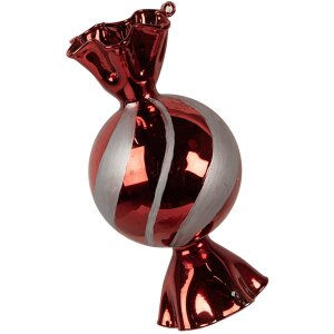 Clayre & Eef 6GL4611 Kerstballen Ø 7x13 cm