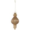 Clayre & Eef 6GL4624 Kerstbal Ø 7x14 cm