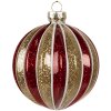 Clayre & Eef 6GL4627 Kerstballen Ø 10x10 cm