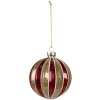 Clayre & Eef 6GL4627 Kerstballen Ø 10x10 cm