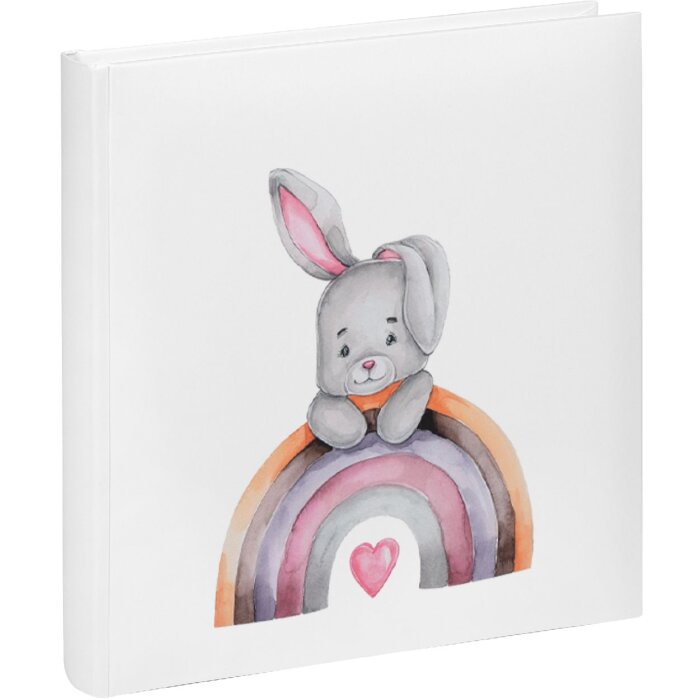 Walther kinderalbum Haas Malin 26x25 cm 40 paginas glas bescherming CD archief