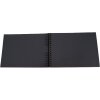 Exacompta spiraalalbum LIFE rood 32x22cm 50 paginas zwart 250g/m² goudopdruk