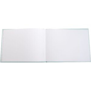 Exacompta fotoboek baby 30 paginas wit 28,5x22 cm groen pastel liggend formaat