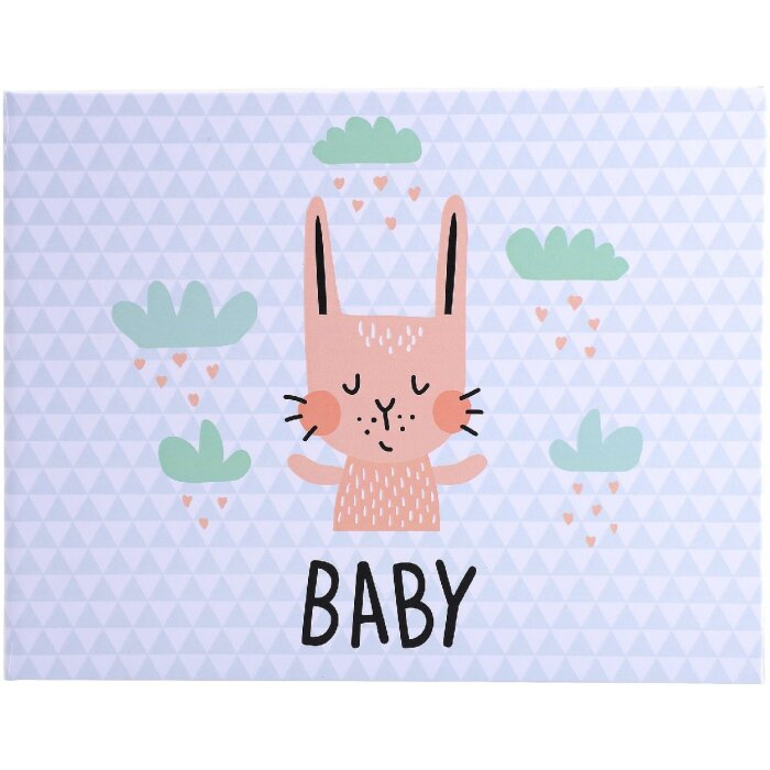 Exacompta 11231E Fotoboek baby dieren motief 30 paginas wit 28,5x22 cm