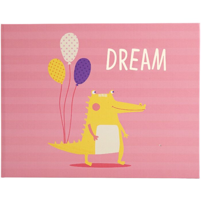 Exacompta 11233E Fotoboek baby 30 paginas wit 28,5x22 cm roze