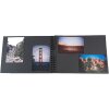 Exacompta spiraal fotoalbum MILANO 32x22 cm 50 zwarte paginas grijs