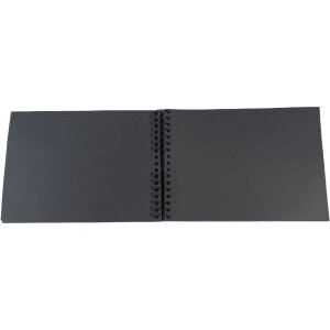 Exacompta spiraal fotoalbum MILANO 32x22 cm 50 zwarte paginas Scrapbooking