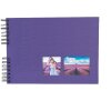 Exacompta spiraal fotoalbum MILANO 32x22 cm 50 zwarte paginas Scrapbooking