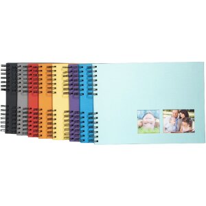 Exacompta spiraal fotoalbum MILANO 32x22 cm 50 paginas zwart voor scrapbooking