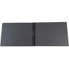 Exacompta spiraal fotoalbum MILANO 32x22 cm 50 paginas zwart voor scrapbooking
