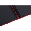 Exacompta fotoalbum Musicart rood 50 zwarte paginas 23x16 cm spiraalband