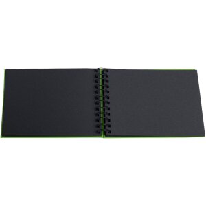 Exacompta fotoalbum Musicart Groen 50 zwarte paginas 23x16 cm