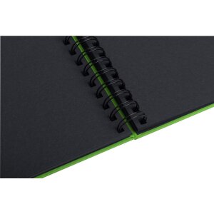 Exacompta fotoalbum Musicart Groen 50 zwarte paginas 23x16 cm