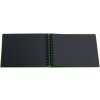 Exacompta fotoalbum Musicart Groen 50 zwarte paginas 23x16 cm