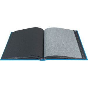 Exacompta fotoalbum MILANO 29x32 cm 60 paginas blauw