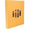 Exacompta fotoalbum MILANO 29x32 cm 60 zwarte paginas oranje