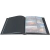 Exacompta fotoalbum MILANO 29x32 cm, 60 zwarte paginas - zwart