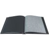 Exacompta fotoalbum MILANO 29x32 cm, 60 zwarte paginas - zwart