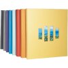 Exacompta fotoalbum MILANO 29x32 cm 60 zwarte paginas rood