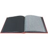 Exacompta fotoalbum MILANO 29x32 cm 60 zwarte paginas rood