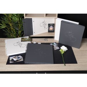 Exacompta 16078E Fotoalbum 60 paginas zwart 29x32 cm