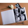 Exacompta fotoalbum 60 paginas 29x32cm ivoor kunstleer reliëf
