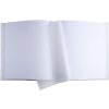 Exacompta fotoalbum 60 paginas 29x32cm ivoor kunstleer reliëf