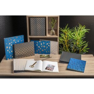 Exacompta 16095E Fotoalbum Néo Déco Zwart 29x32 cm 60 zwarte paginas