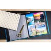 Exacompta 16096E Fotoalbum 60 zwarte paginas Néo Déco Blauw