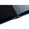Exacompta 16096E Fotoalbum 60 zwarte paginas Néo Déco Blauw
