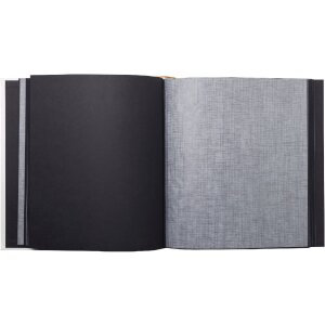 Exacompta 16097E Fotoalbum 60 zwarte paginas Néo Déco Wit