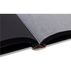 Exacompta 16097E Fotoalbum 60 zwarte paginas Néo Déco Wit